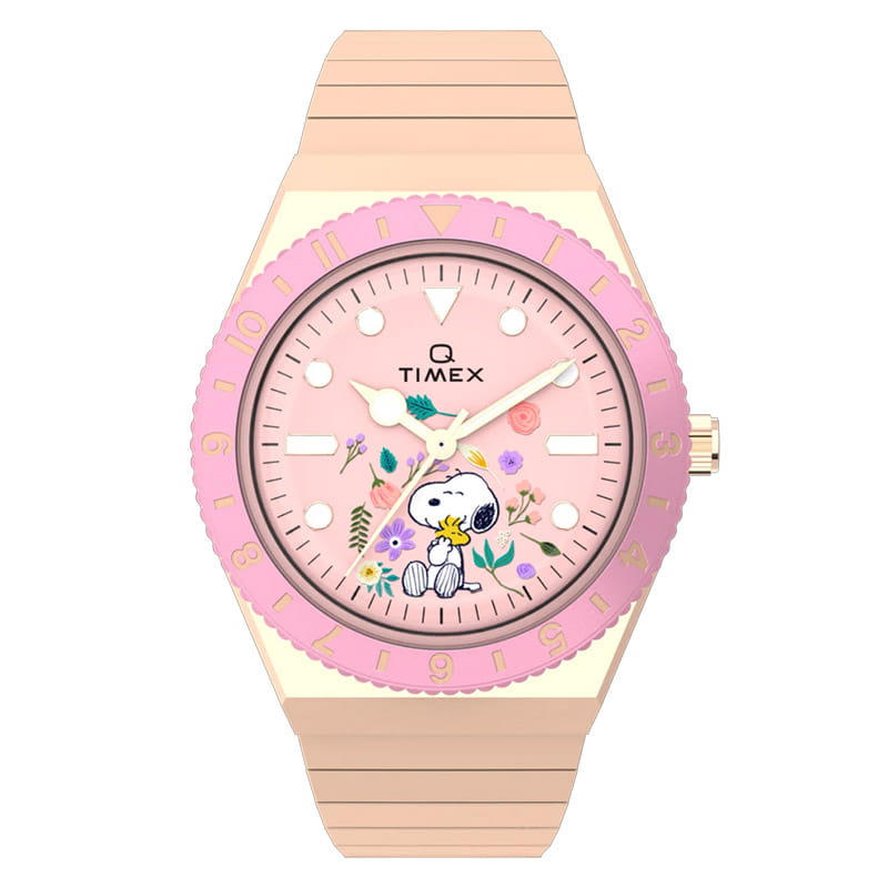 Timex x Peanuts Q Timex In Bloom TW2W83800