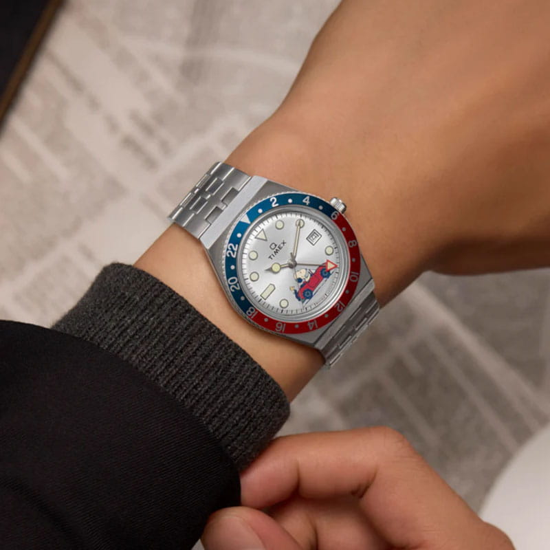 Timex x Peanuts Q Reissue GMT TW2W83300 Twoje Zegarki