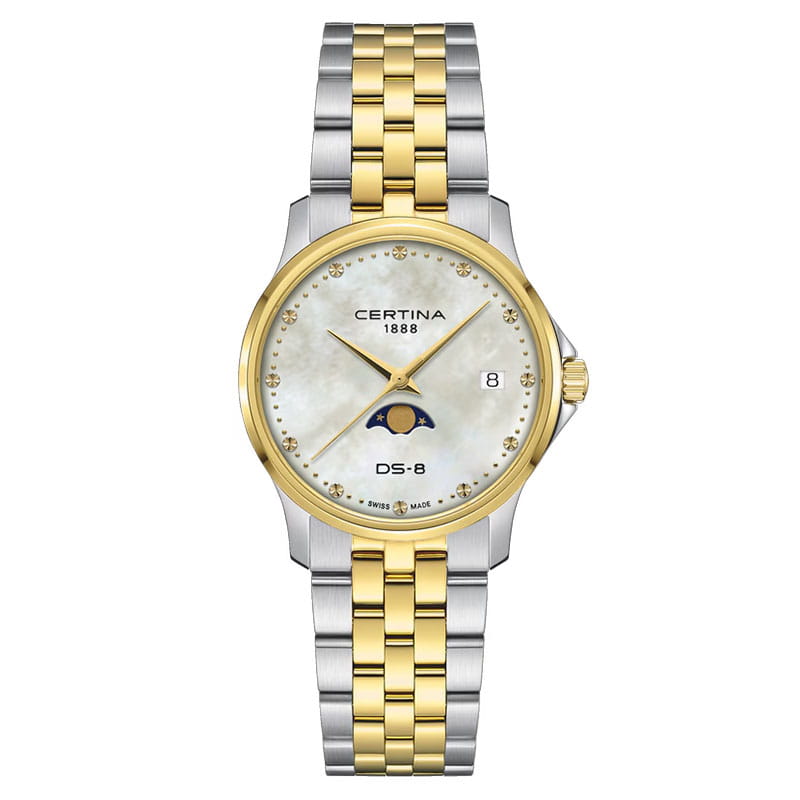 Certina DS-8 Moonphase Lady C045.223.22.111.00 Twoje Zegarki