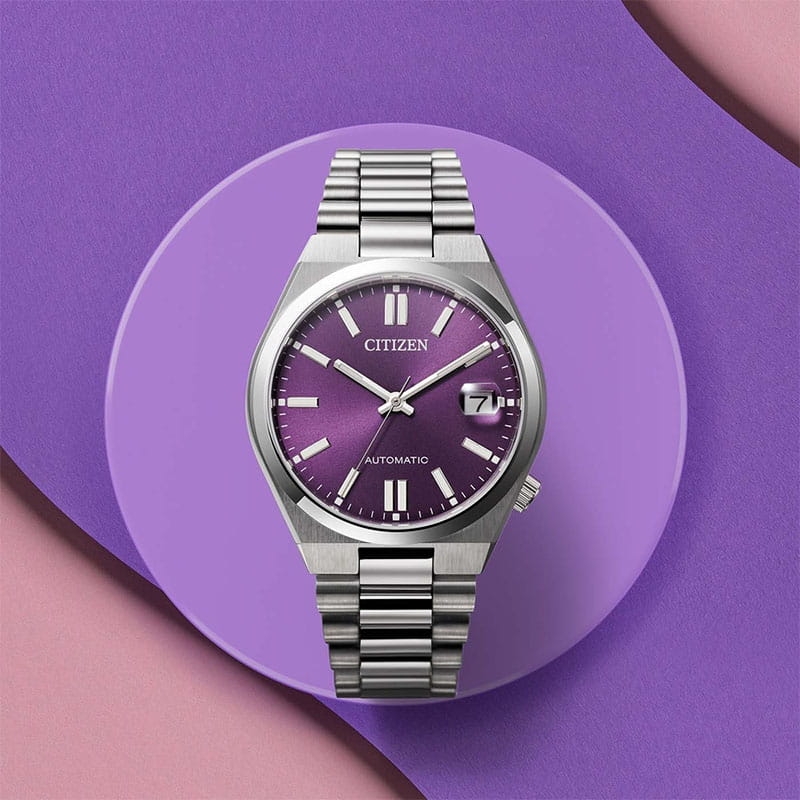 Citizen Mechanical Tsuyosa NJ0200-50W zegarek na stole