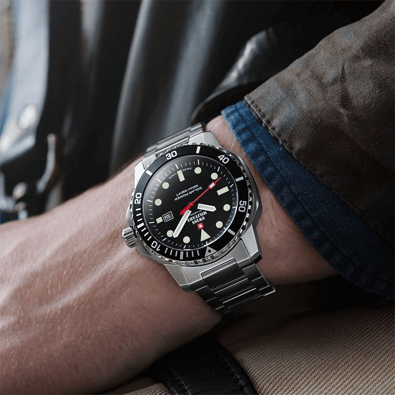 Swiss Military by Chrono Solar SMS34102.01 Twoje Zegarki
