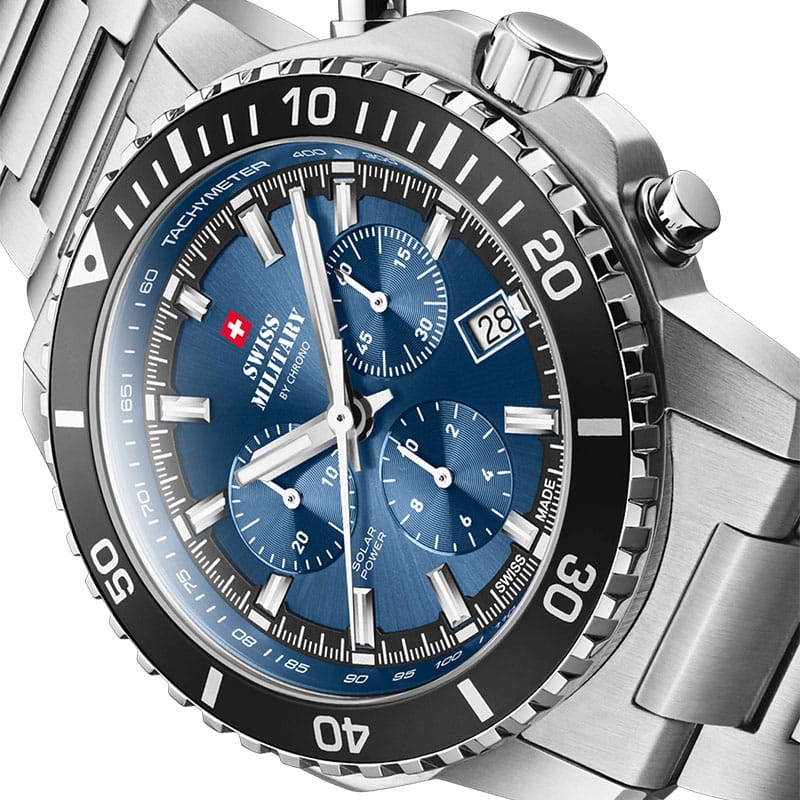 Swiss Military by Chrono Solar Chronograph SMS34113.02 Twoje Zegarki