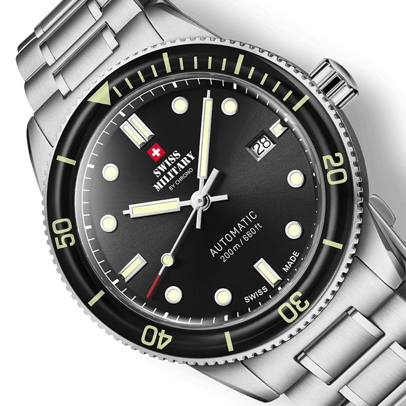 Swiss Military by Chrono Automatic Dive SMA34106.01 Twoje Zegarki