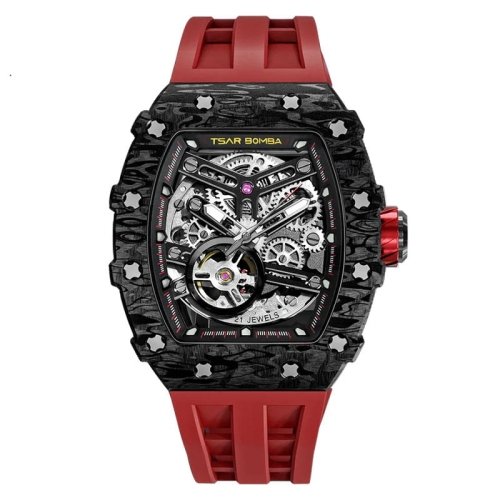 Zegarek Tsar Bomba Elemental Carbon Automatic TB8208CF39