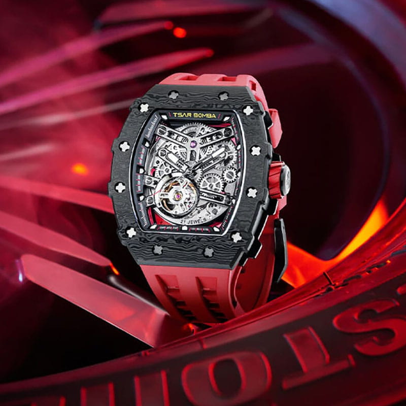Tsar Bomba Elemental Carbon Automatic TB8208CF-39 Twoje Zegarki