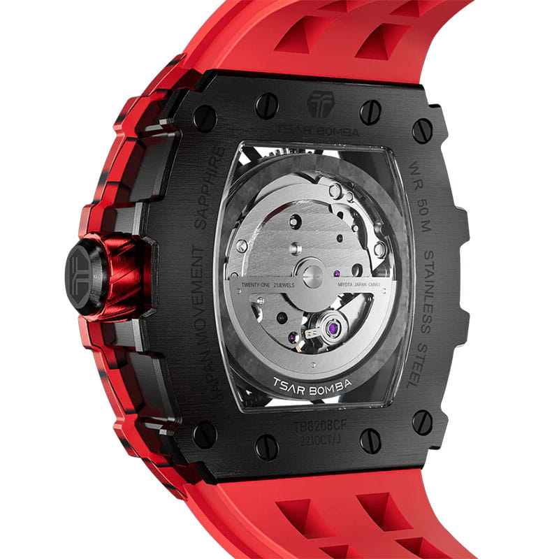 Tsar Bomba Elemental Carbon Automatic TB8208CF-37 Twoje Zegarki