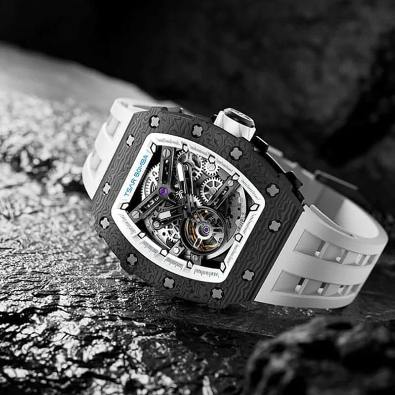 Tsar Bomba Elemental Carbon Automatic TB8208CF-40 Twoje Zegarki