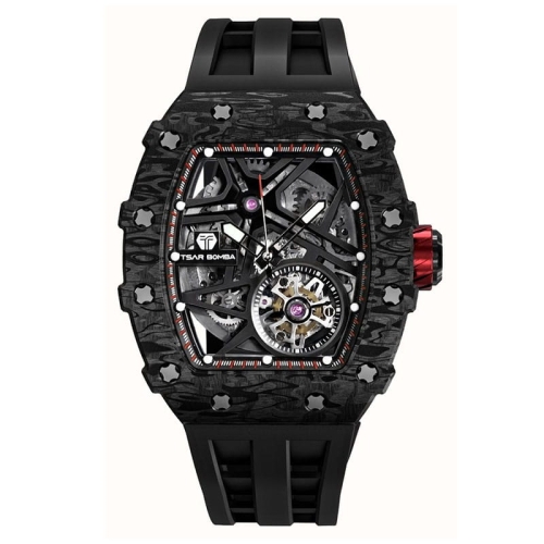Zegarek Tsar Bomba Elemental Carbon Automatic TB8209CF31