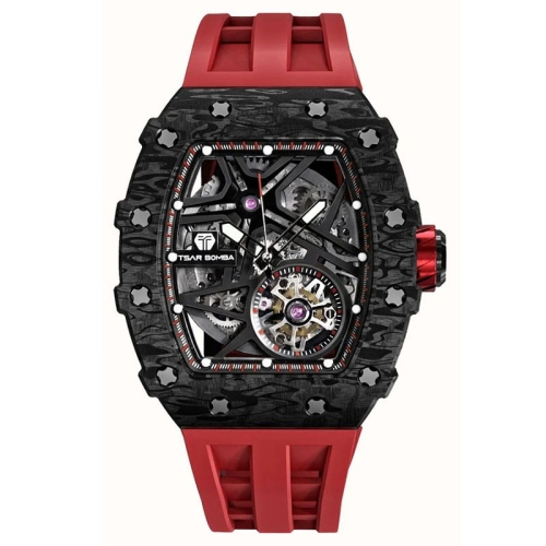 Zegarek Tsar Bomba Elemental Carbon Automatic TB8209CF32
