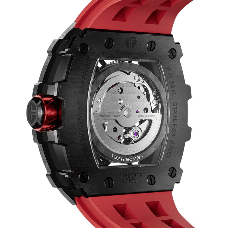 Tsar Bomba Elemental Carbon Automatic TB8209CF-32 Twoje Zegarki