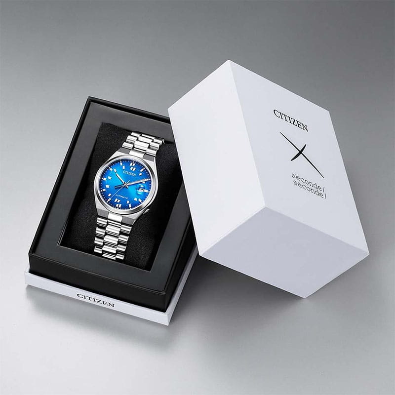 Citizen Tsuyosa X Seconde Seconde Limited Edition NJ0157-81L pudełko otwarte