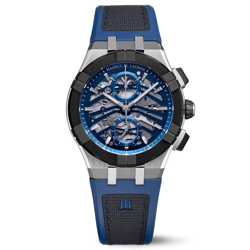 Maurice Lacroix Aikonic Automatic Chronograph Skeleton AC8018-SSL20-030-4 zegarek