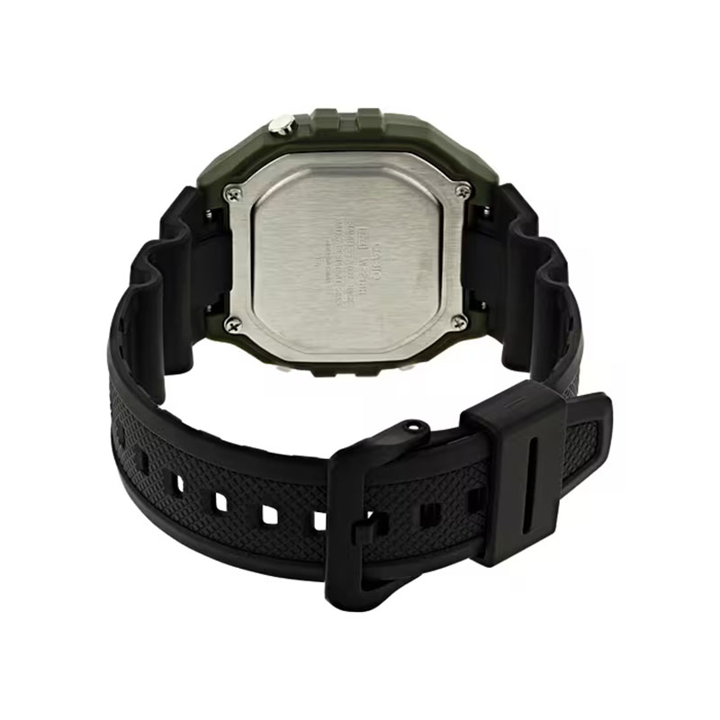 Casio Timeless W-218H-3A tył zegarka