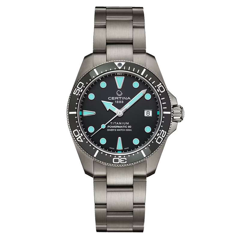 Certina DS Action Diver Titanium Powermatic 80 C048.807.44.081.00 zegarek