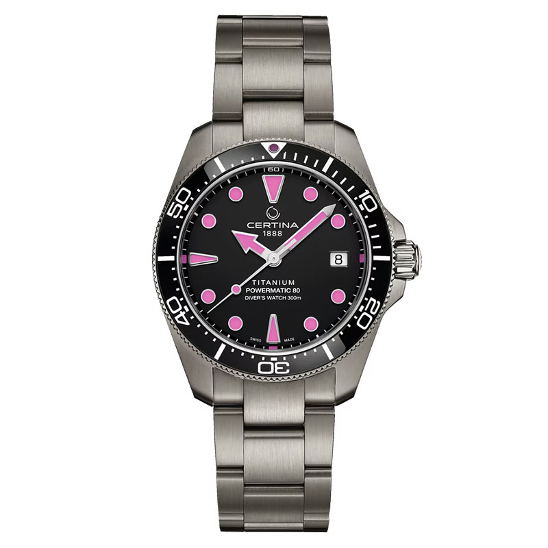 Certina DS Action Diver Titanium Powermatic 80 C048.807.44.051.01 zegarek