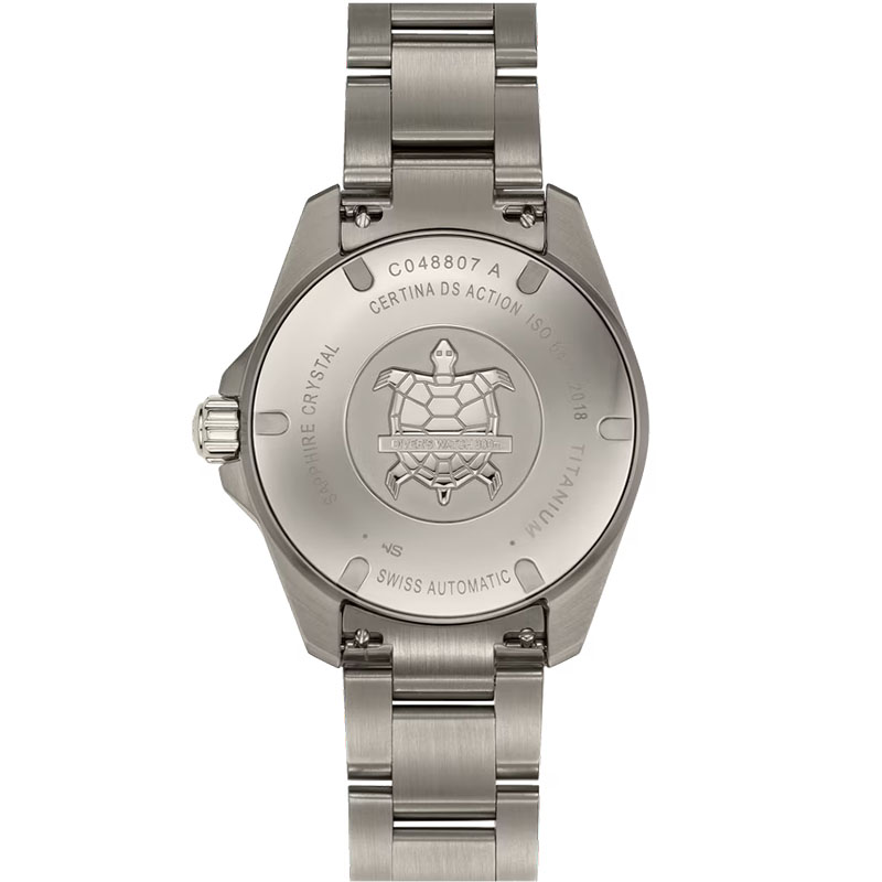 Certina DS Action Diver Titanium Powermatic 80 C048.807.44.041.00 dekiel
