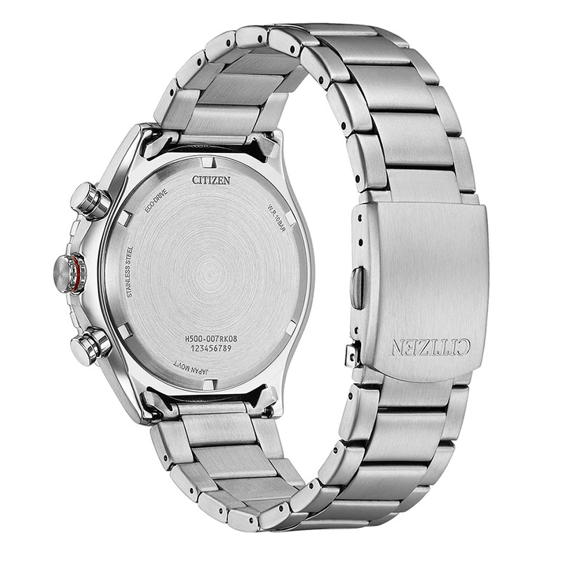 Citizen Eco-Drive Chronograph AT2566-88E tył zegarka