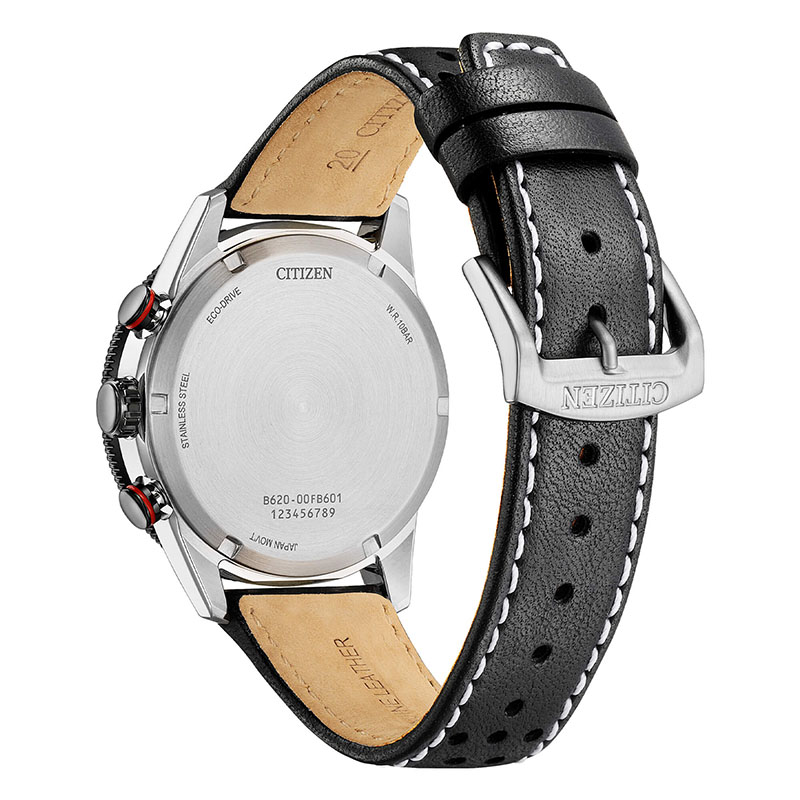 Citizen Vintage Chronograph CA4717-06E tył zegarka