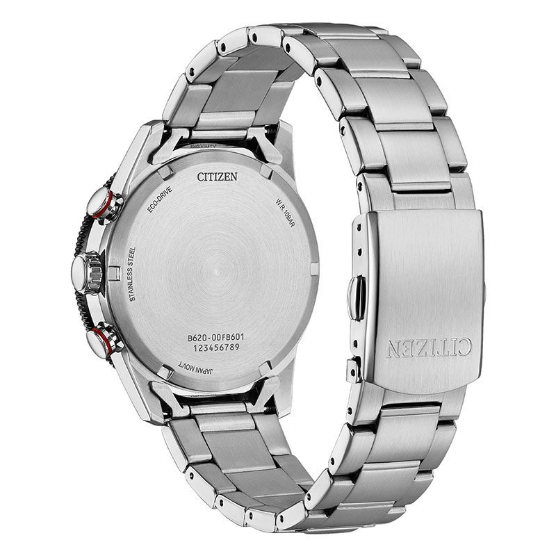 Citizen Vintage Chronograph CA4714-55E tył zegarka
