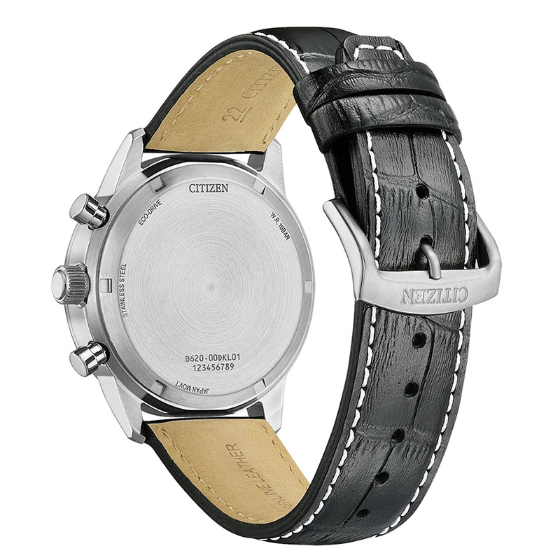 Citizen Vintage Chronograph CA4720-01X tył zegarka