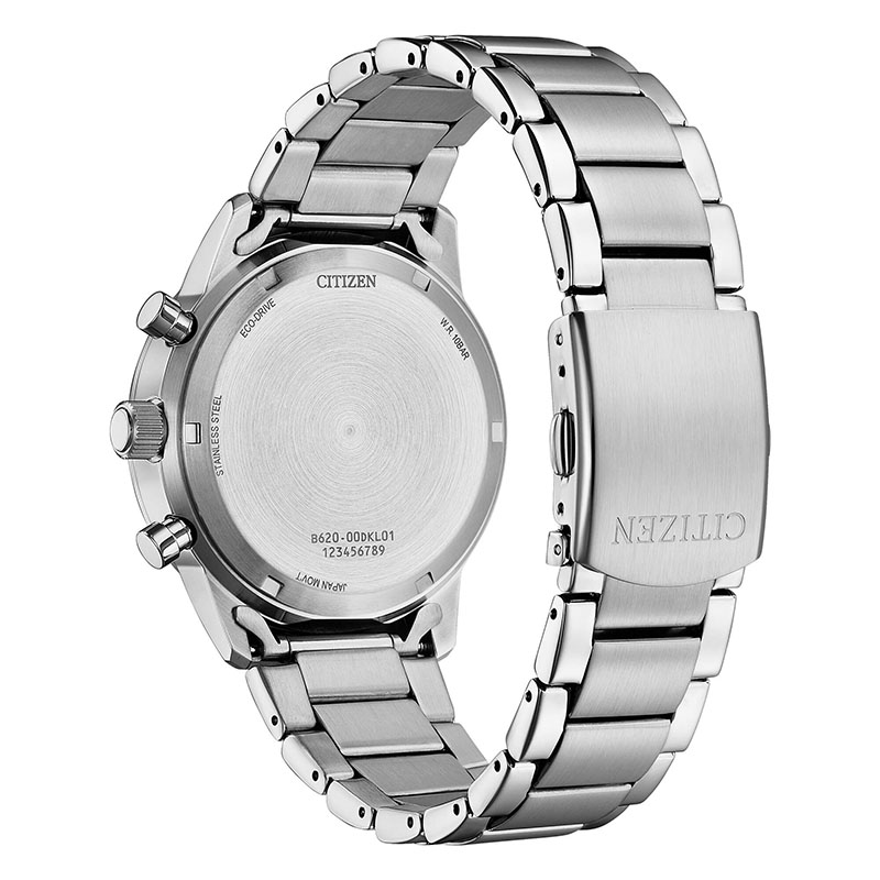 Citizen Vintage Chronograph CA4720-52L tył zegarka