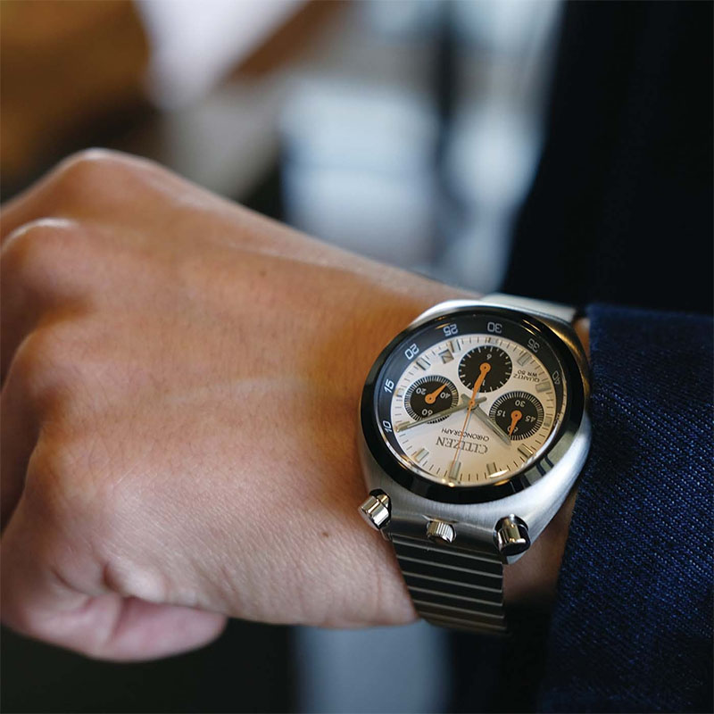 Citizen Tsuno Chronograph AN3660-81A na nadgarstku