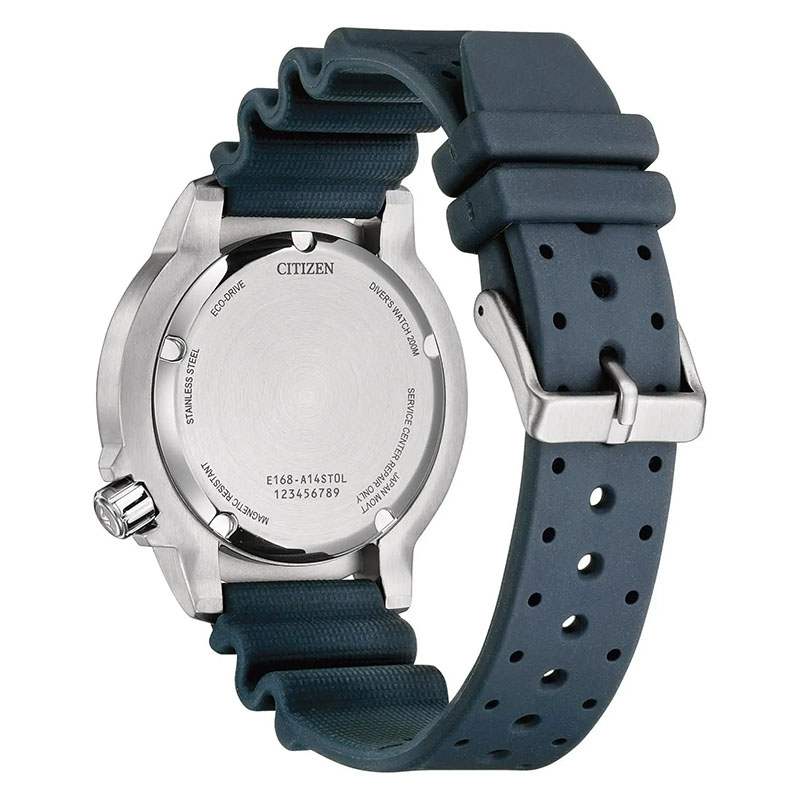 Citizen Promaster Marine BN0167-09W tył zegarka