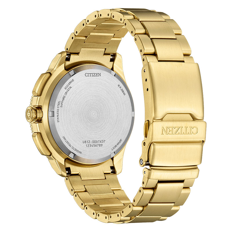 Citizen Promaster Wave Tracker JV3002-51E tył zegarka
