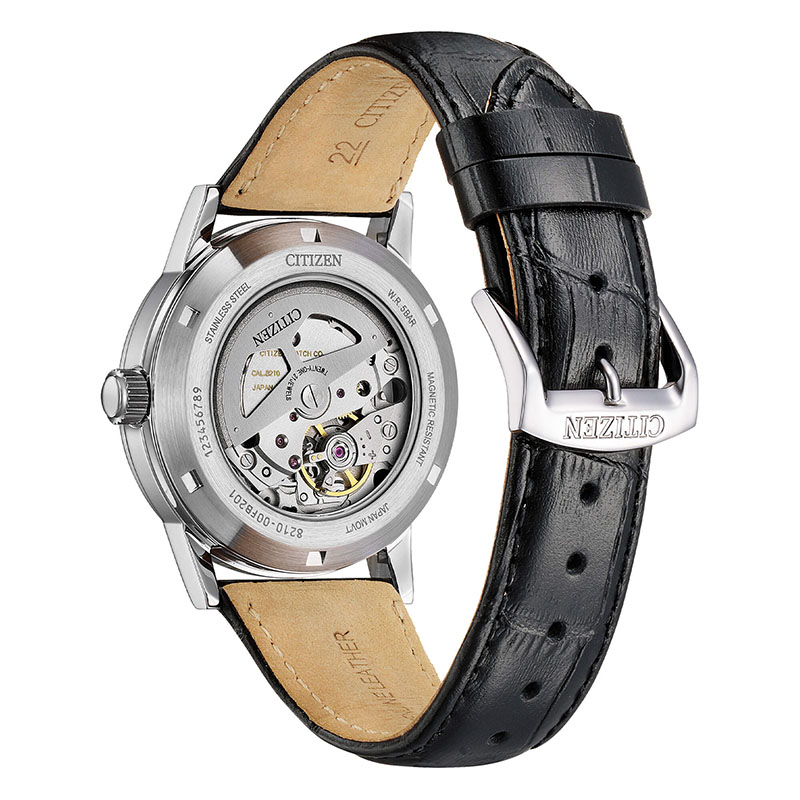 Citizen Mechanical NJ0210-05E tył zegarka