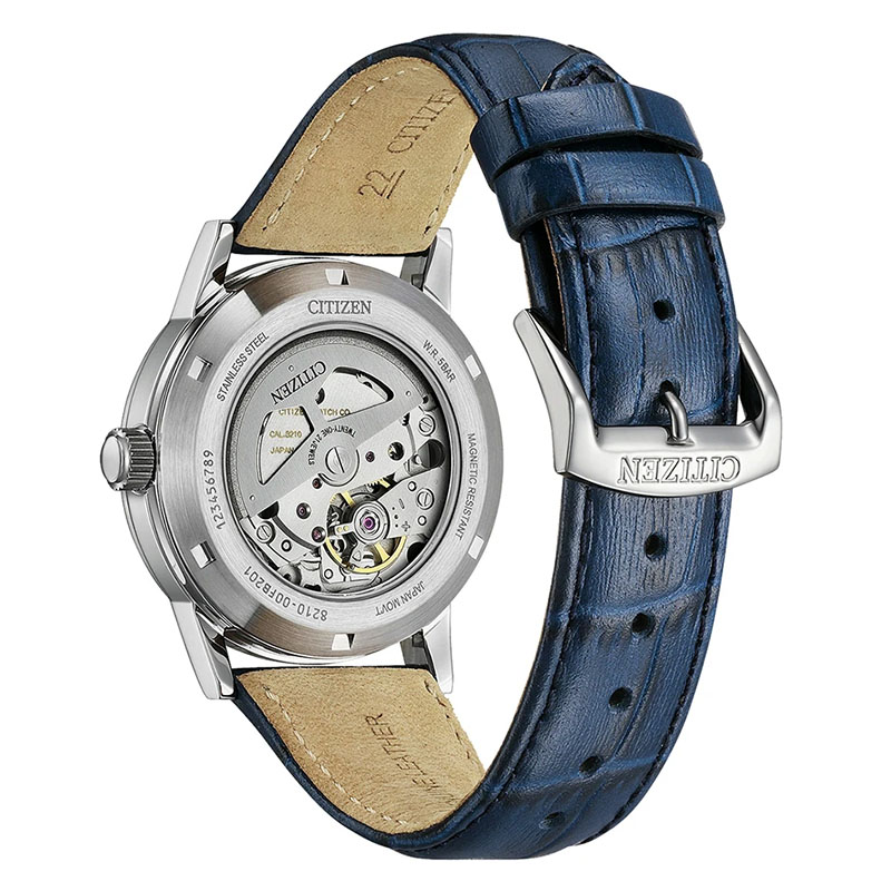Citizen Mechanical NJ0210-13L tył zegarka