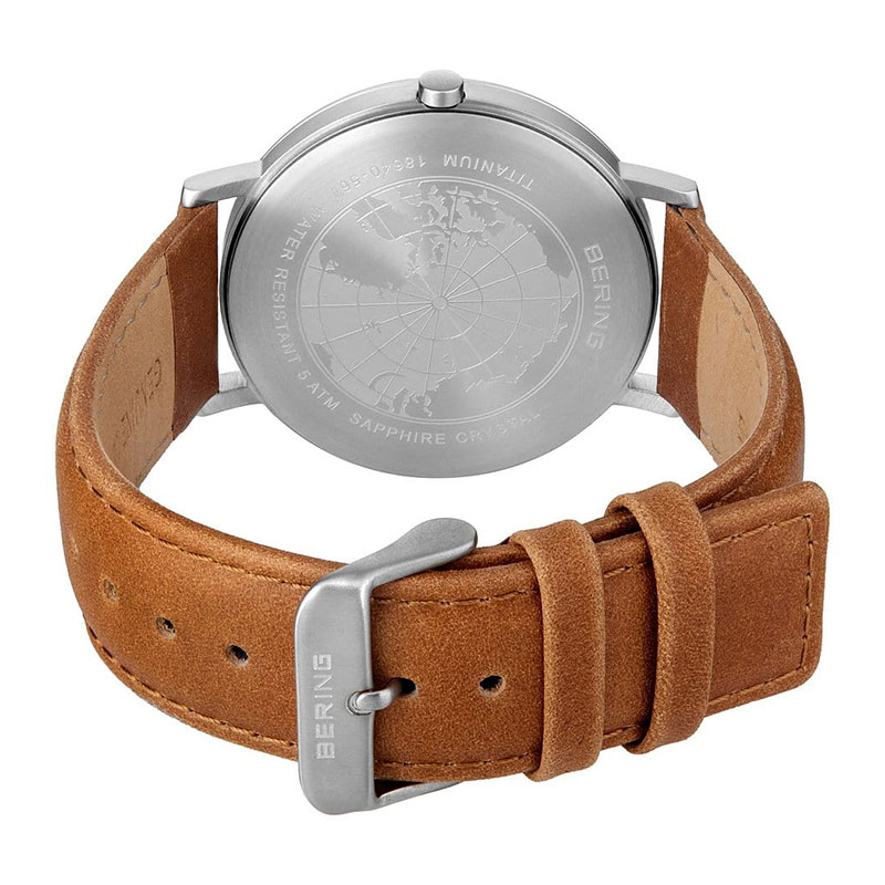 Bering Titanium 18640-567 tył zegarka