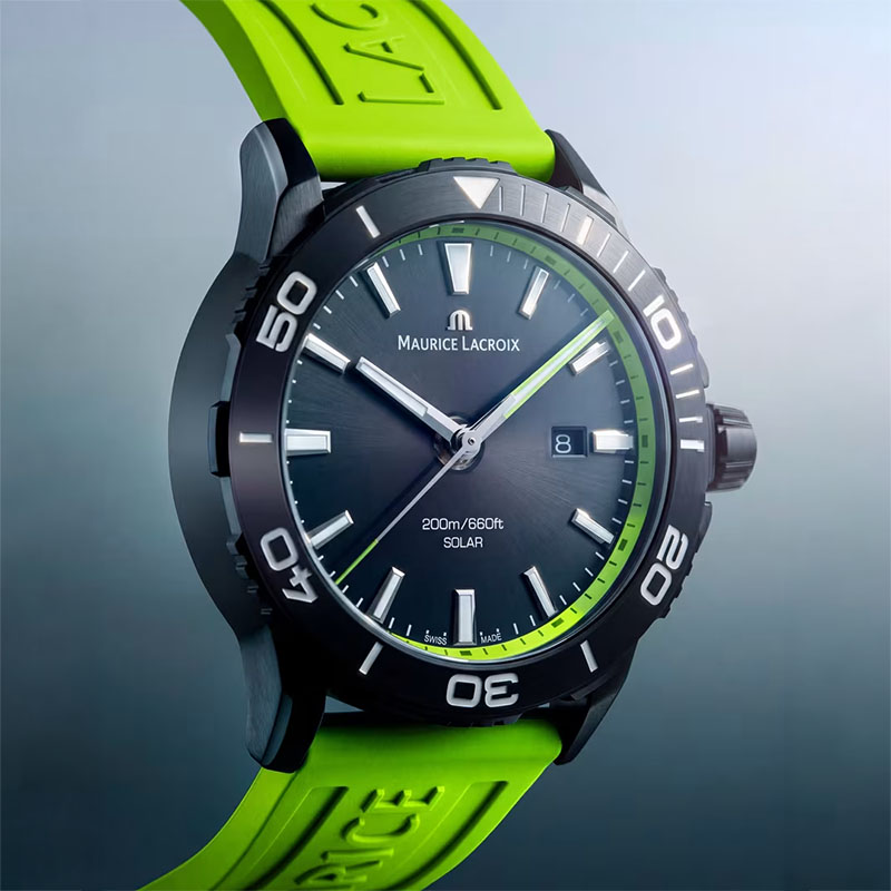 Maurice Lacroix Pontos S Solar PT1008-DLB00-330-5 profil zegarka