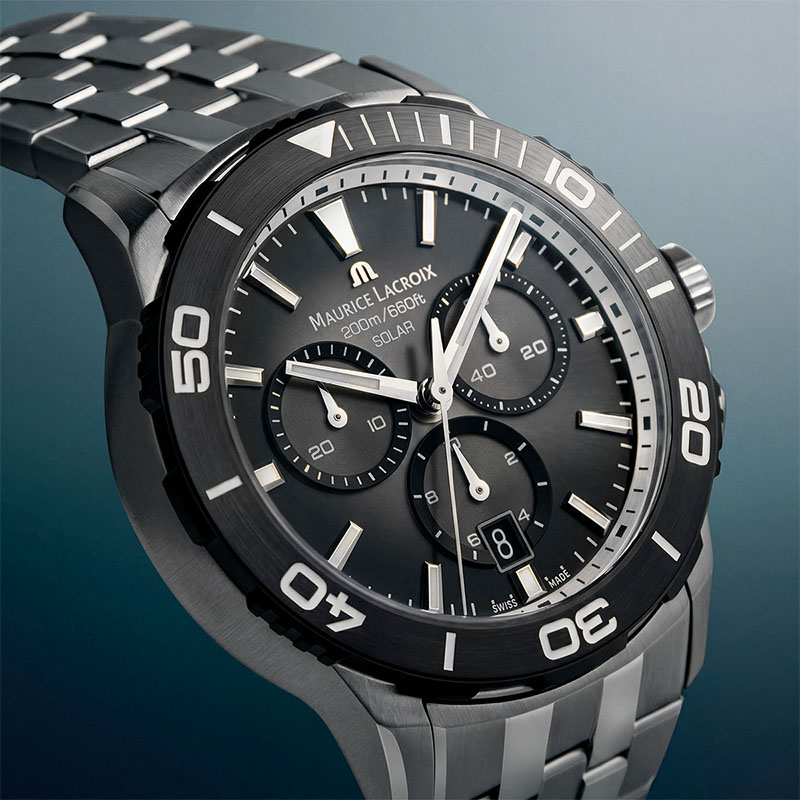 Maurice Lacroix Pontos S Solar Chronograph PT1038-SSL22-330-1 profil zegarka