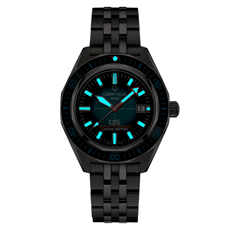 Certina DS Super PH2000M STC Limited Edition C050.607.44.041.10 luma