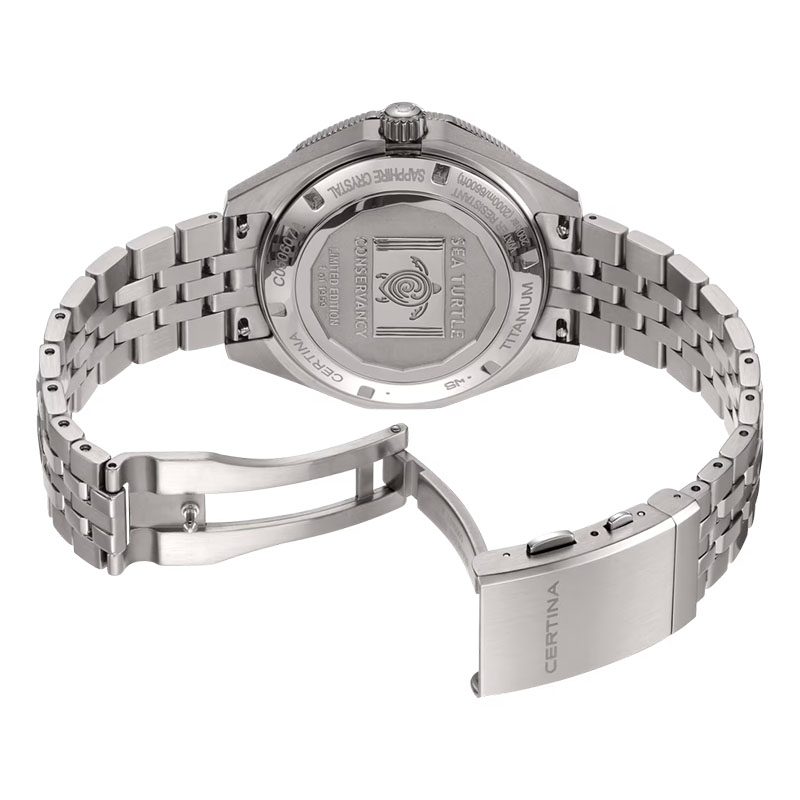 Certina DS Super PH2000M STC Limited Edition C050.607.44.041.10 tył zegarka
