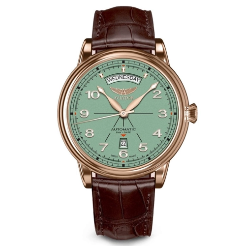 Zegarek Aviator Douglas Day-Date 45 V.3.44.2.404.4