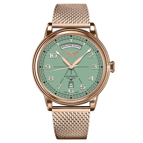Zegarek Aviator Douglas Day-Date 45 V.3.44.2.404.5