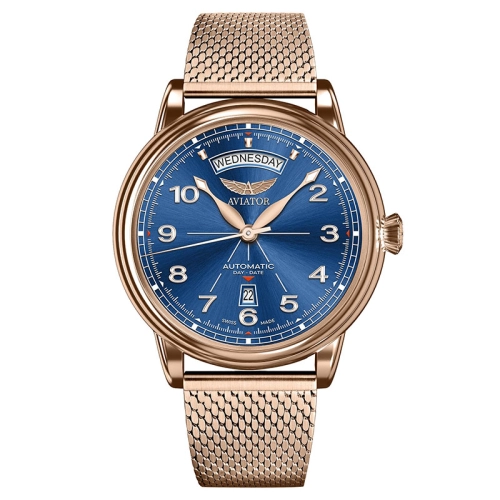 Zegarek Aviator Douglas Day-Date 45 V.3.44.2.402.5