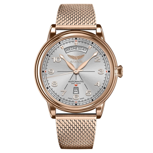 Zegarek Aviator Douglas Day-Date 45 V.3.44.2.400.5