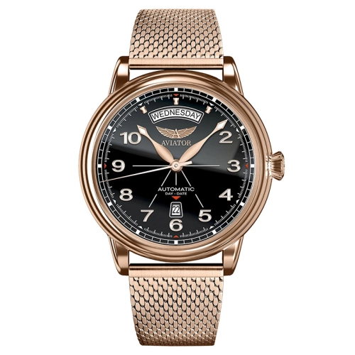 Zegarek Aviator Douglas Day-Date 45 V.3.44.2.398.5