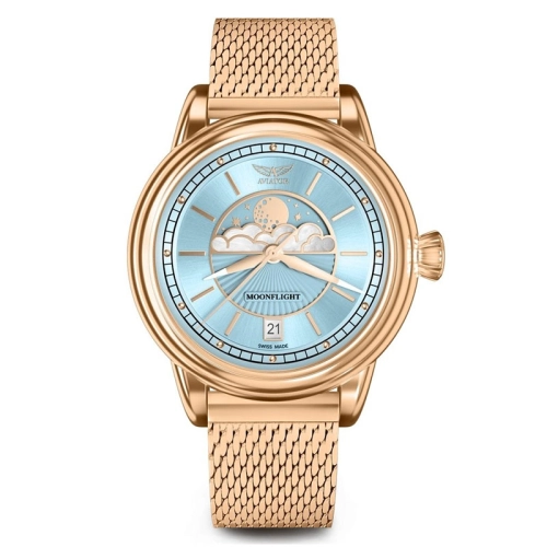 Zegarek Aviator Douglas Moonflight Limited Edition V.1.33.2.360.5