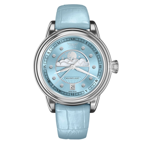Zegarek Aviator Douglas Moonflight Diamond Edition V.1.33.0.359.4