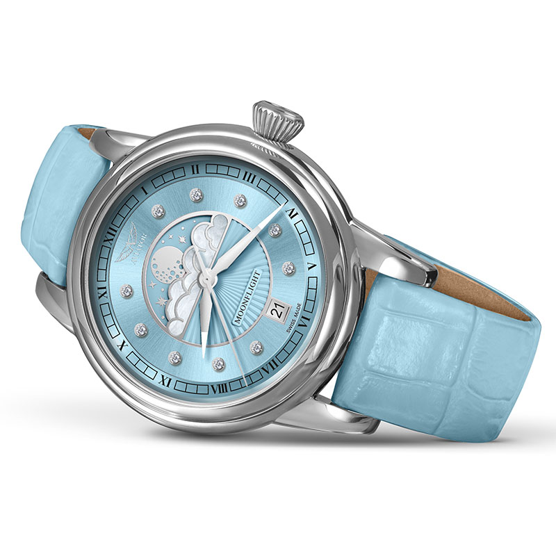 Aviator Douglas Moonflight Diamond Edition V.1.33.0.359.4 zegarek na boku