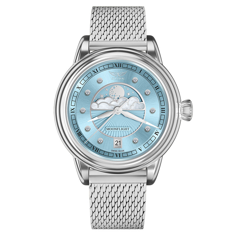 Aviator Douglas Moonflight Diamond Edition V.1.33.0.359.5 zegarek