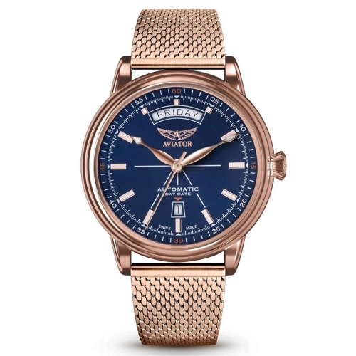Zegarek Aviator Douglas Day-Date 45 Limited Edition V.3.20.2.225.5