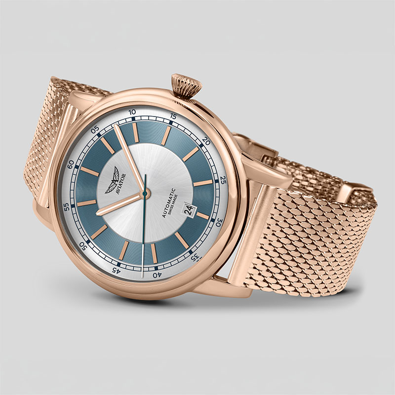 Aviator Douglas DC-3 Limited Edition V.3.32.2.272.5 zegarek na boku