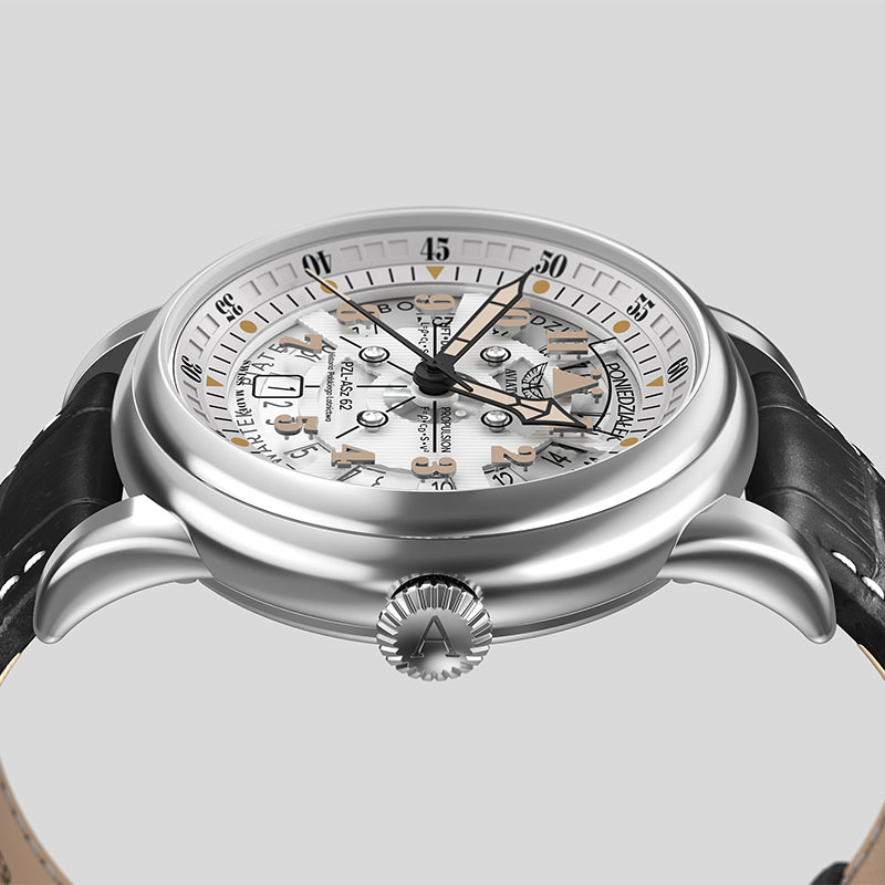 Aviator Douglas Day Date Meca 41 Polish Limited Edition V.3.36.0.293.4 PL profil zegarka