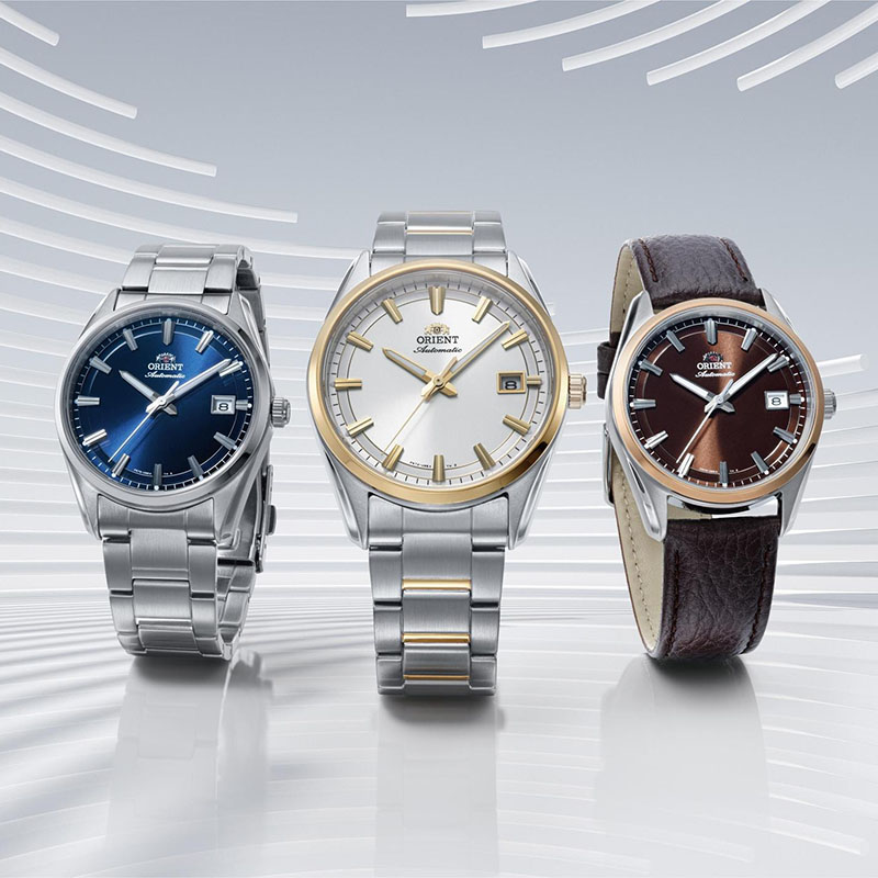 Orient Stretto Date RA-AC0R03Y30B trzy warianty kolorystyczne