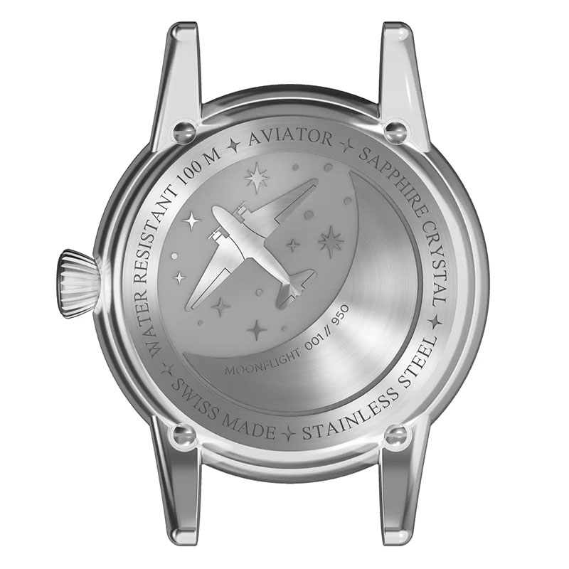 Aviator Moonflight Gemstone V.1.33.0.415.4 – dekiel z grawerem samolotu Douglas DC-3