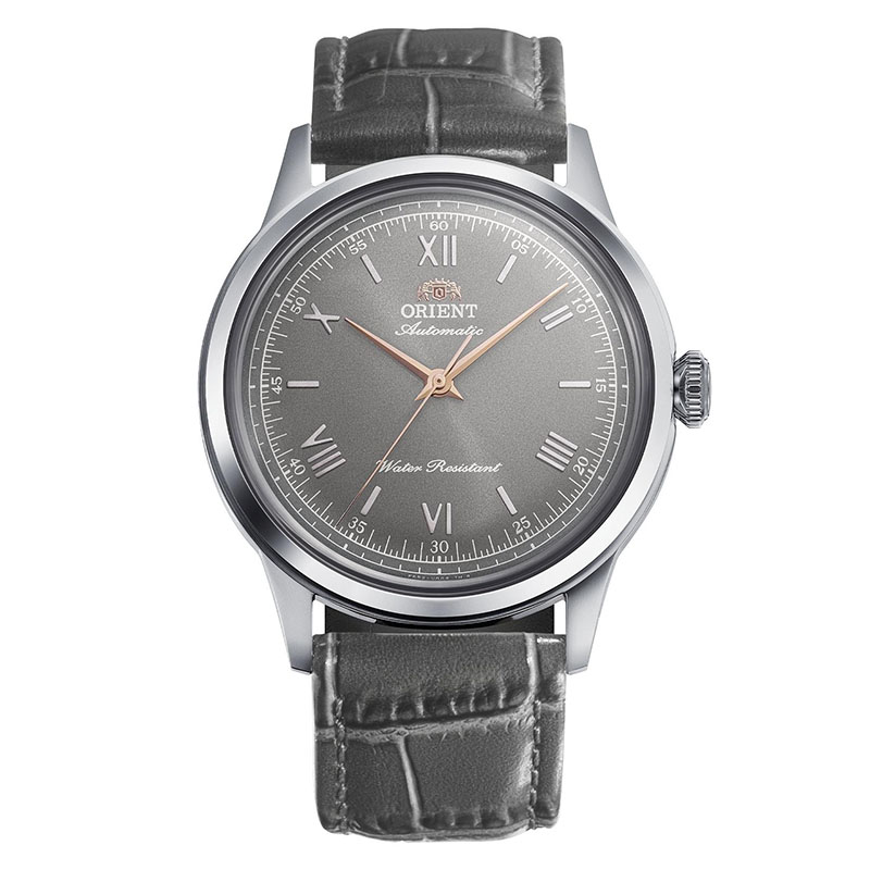 Orient Bambino Automatic Limited Edition RA-BB0006N30B - limitowany automat bez datownika z szarą tarczą